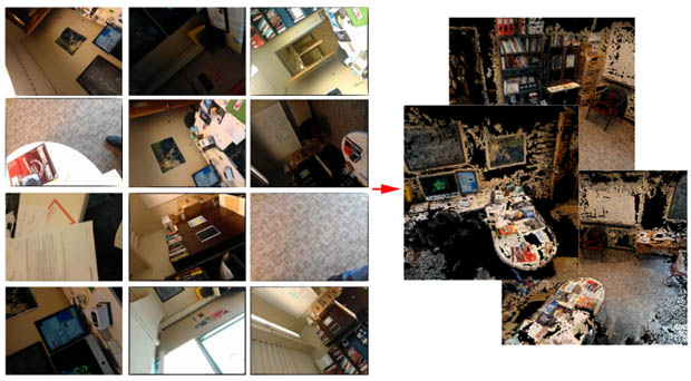 превращение разрозненных снимков в 3D-модель превращение разрозненных снимков в 3D-модель