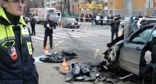 Женщина на иномарке сбила насмерть трех человек