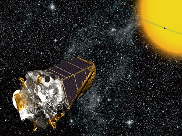 Телескоп Кеплер (иллюстрация NASA). 