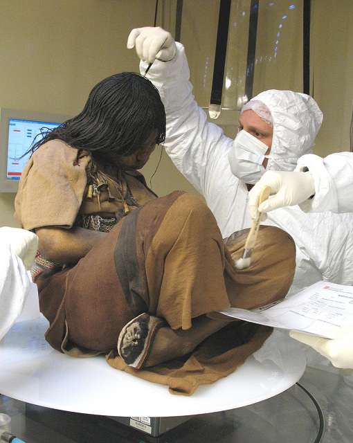 Чтобы составить представление о диете "Льюльяйльякской девы", учёные исследовали химический состав волос (фото José Fontanelli / Wikimedia Commons).