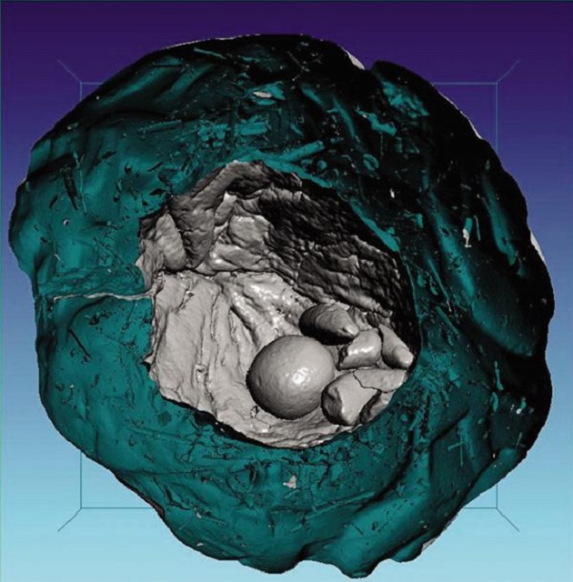 Чтобы не разрушать сферы учёные использовали компьютерную томографию и 3D-моделирование (фото University of Chicago's Oriental Institute).