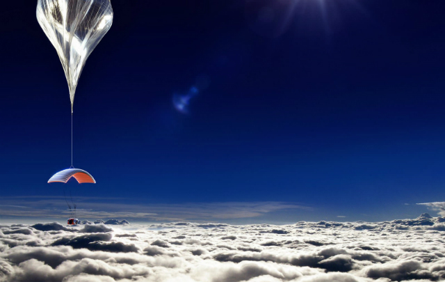 Полёты к космической границе на воздушном шаре могут стать менее дорогостоящей альтернативой суборбитальному туризму (иллюстрация World View Enterprises).