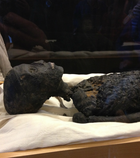 Мумия Тутанхамона, копия (фото geraldford/Flickr).