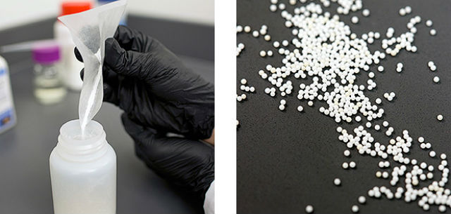 Для печати анодов литиево-ионных батареек используются чернила с наночастицами лития и оксида титана (фото Harvard SEAS). 