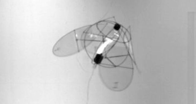 Вблизи устройство действительно напоминает медузу, хотя его движение больше смахивает на полёт мотылька (фото NYU/L. Ristroph). 