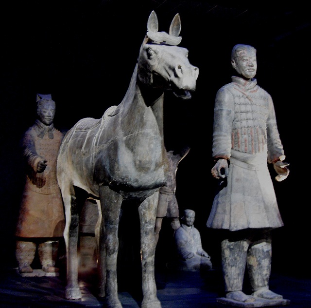 Скульптура пришла Китай из Греции через Среднюю Азию благодаря походам Александра Македонского (фото JoJan/Wikimedia Commons).