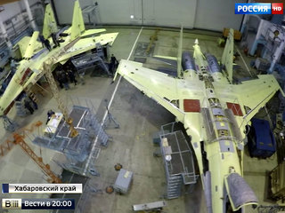 Истребители Су-35 заступили на боевое дежурство