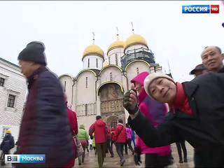Туристический поток из Китая в Москву за год вырос вдвое
