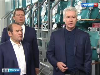 Собянин открыл новую подстанцию "Берсеневская" на Болотной набережной