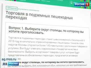 Москвичи решат, чем будут торговать в переходах метро