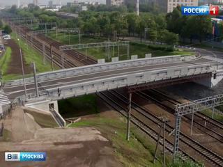 На Павелецком направлении МЖД открылся автодорожный путепровод