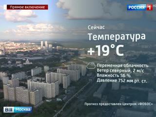 Уходящее лето порадует москвичей теплом