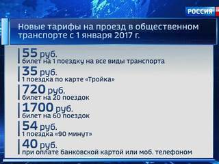 В Москве утвердили новые тарифы на проезд в транспорте