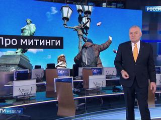Kiselyov Explained why the Navalny Protest wasn't Transmitted