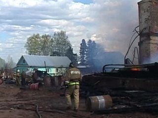 Пожар в Кировской области: без крыши над головой остались 70 человек