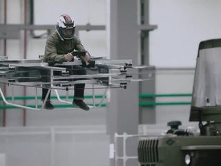 Must See - Producer of AK-47, Kalashnikov, Now Comes Up with a Hi-Tech Hoverbike