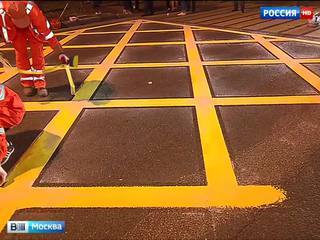 "Вафельница" приучит водителей к порядку на перекрестках