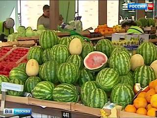 03.08.2015 01:10 : В Москве с сегодняшнего дня официально начинается сезон продажи бахчевых культур.