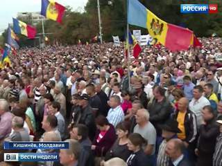 Протесты в Кишиневе все больше напоминают Майдан