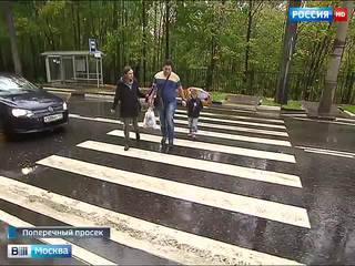 Опасная "зебра" в Сокольниках ждет своих "лежачих полицейских"