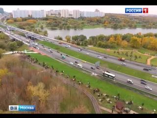 В Москве завершены реконструкция и благоустройство Каширского шоссе