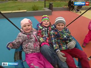 Московское ноу-хау: детские площадки, которые живут на крыше