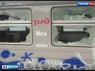 Вандалы, разгормившие подмосковную электричку, задержаны