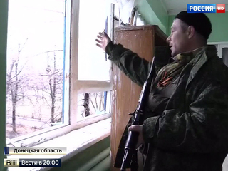 Украинские военные обстреляли журналистов на окраине Горловки
