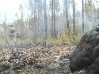 Лесные пожары в Забайкалье продолжают распространяться