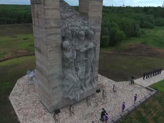 Под Псковом открыли мемориал жертвам 