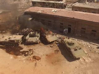 Сирия: Дамаск и Латакия в огне, под Алеппо армия идет в контратаку