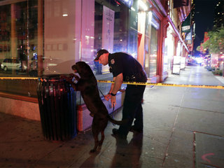 При взрыве в Нью-Йорке ранены не менее 25 человек