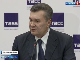 Янукович сообщил, что наемники устроили на него засаду
