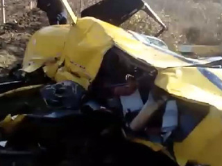 При падении вертолета в Крыму погибли мужчина и женщина