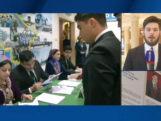 Явка на выборах туркменского президента составила 25,5%