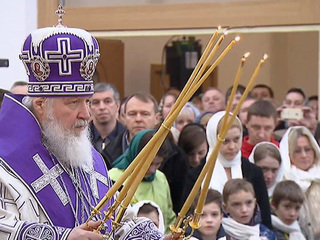 Патриарх освятил новый храм в Черемушках