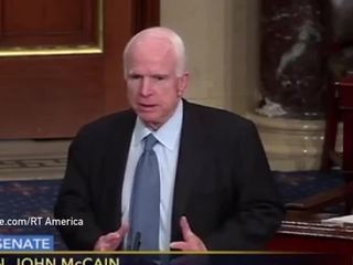 Сенатор Маккейн назвал своего однопартийца 