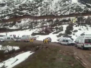 Крушение вертолета в Турции: 12 человек погибли