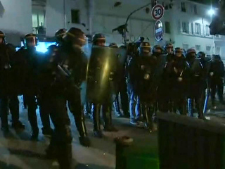 Полиция пресекла беспорядки в Париже