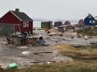 На Гренландию обрушились землетрясение и цунами