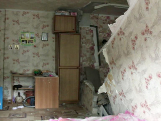 В Саратовской области обрушилась часть аварийного дома