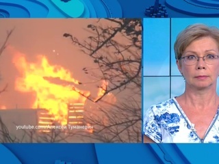 Тушению пожара в Ростове-на-Дону мешают жара, ветер и газ