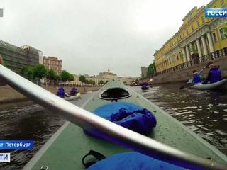 В Петербурге запретили прогулки на кайяках и байдарках