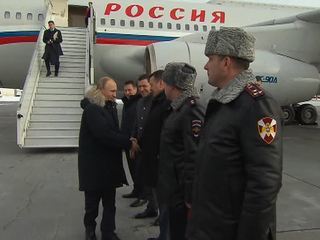 Владимир Путин прибыл на Урал