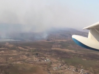 Более 800 человек продолжают тушить лесные пожары на Дальнем Востоке