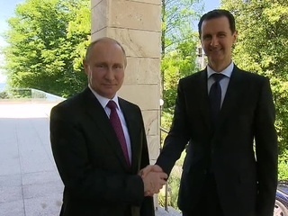 Асад приехал к Путину в Сочи