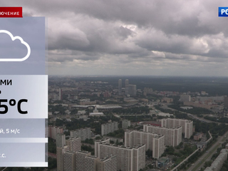 В Москве ожидается теплая и дождливая погода
