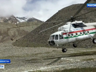 Жесткая посадка вертолета в горах Таджикистана: пятеро погибших