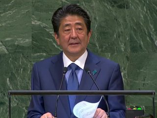 Абэ: мирный договор с Россией поможет процветанию Азии
