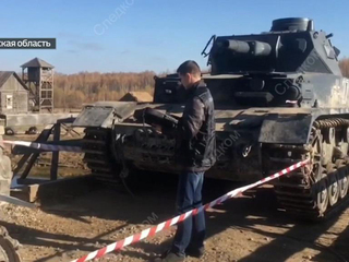 В Калужской области во время съемок фильма танк задавил каскадера